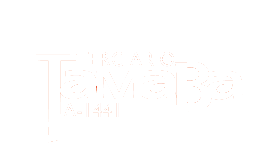 Outlined red logo with overlapping letters spelling 'TERCIARIO' and 'A-1441'.
